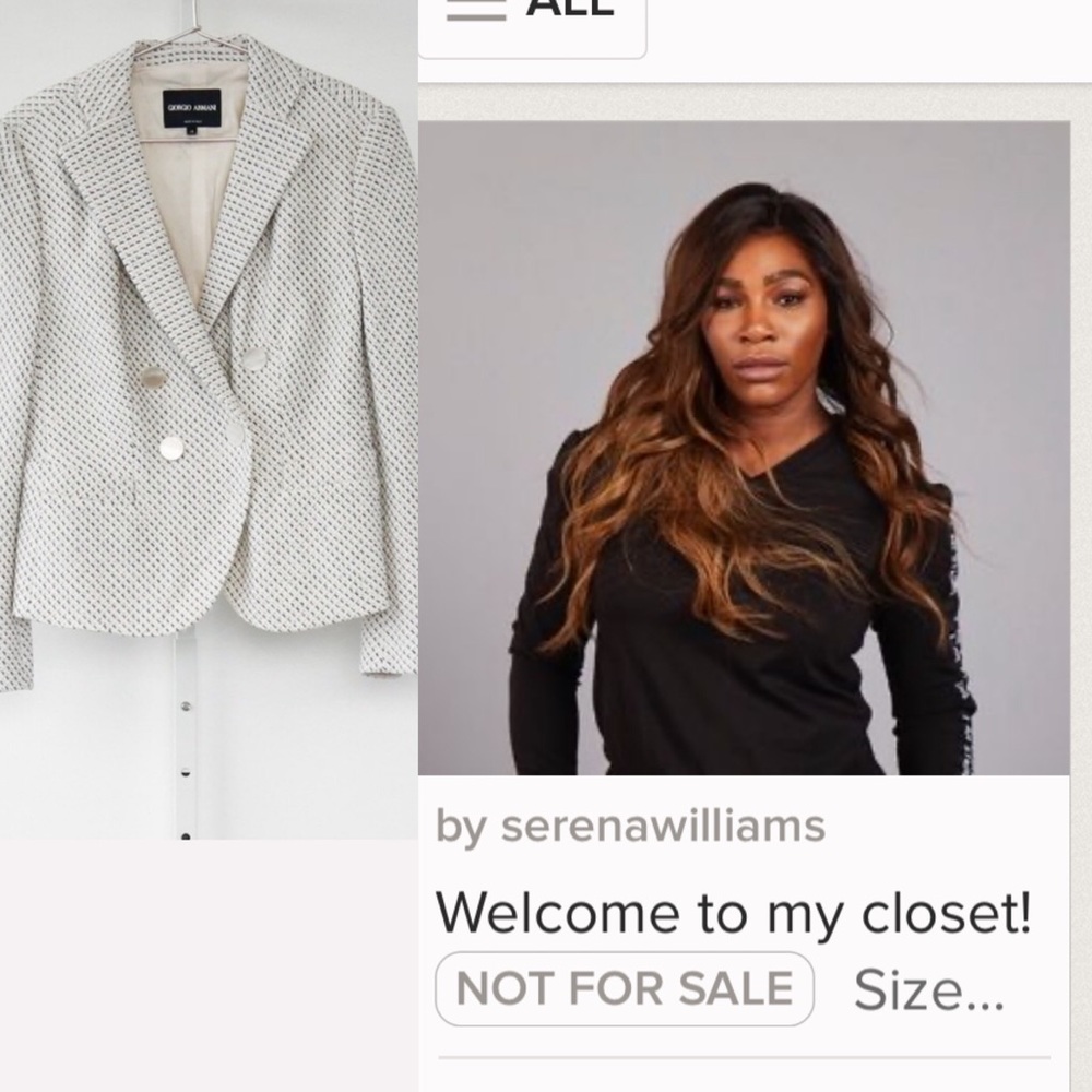 Giorgio Armani Blazer purchased from Venus William